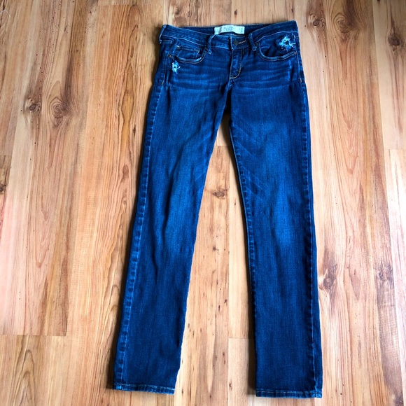 Abercrombie & Fitch Denim - Abercrombie Skinny Jeans Distressed Size 26 x31 2S
